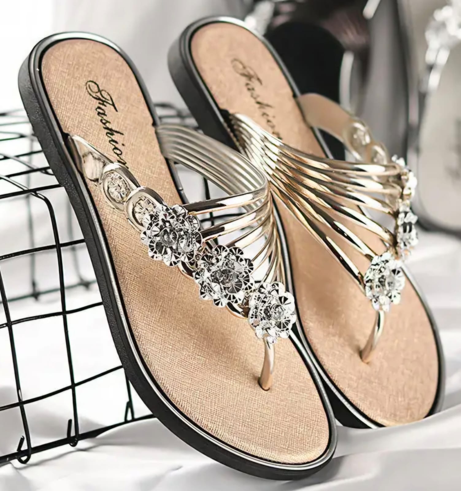 Rhinestone Sandal