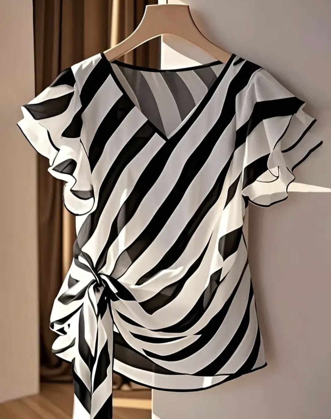 Frenchia V-neck Blouse