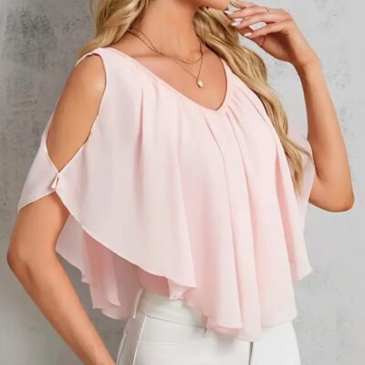 Chic Pink Blouse