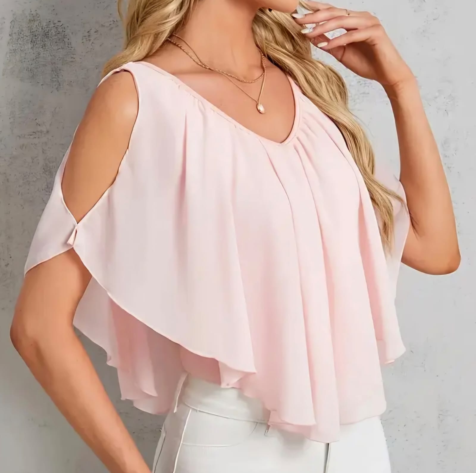 Chic Pink Blouse