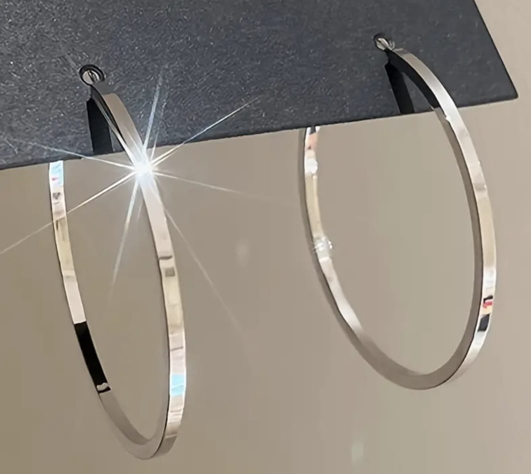 Sterling Silver Hoop Earrings