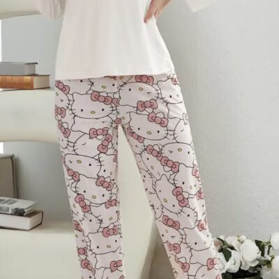 Ladies Long Sleeve Pajamas