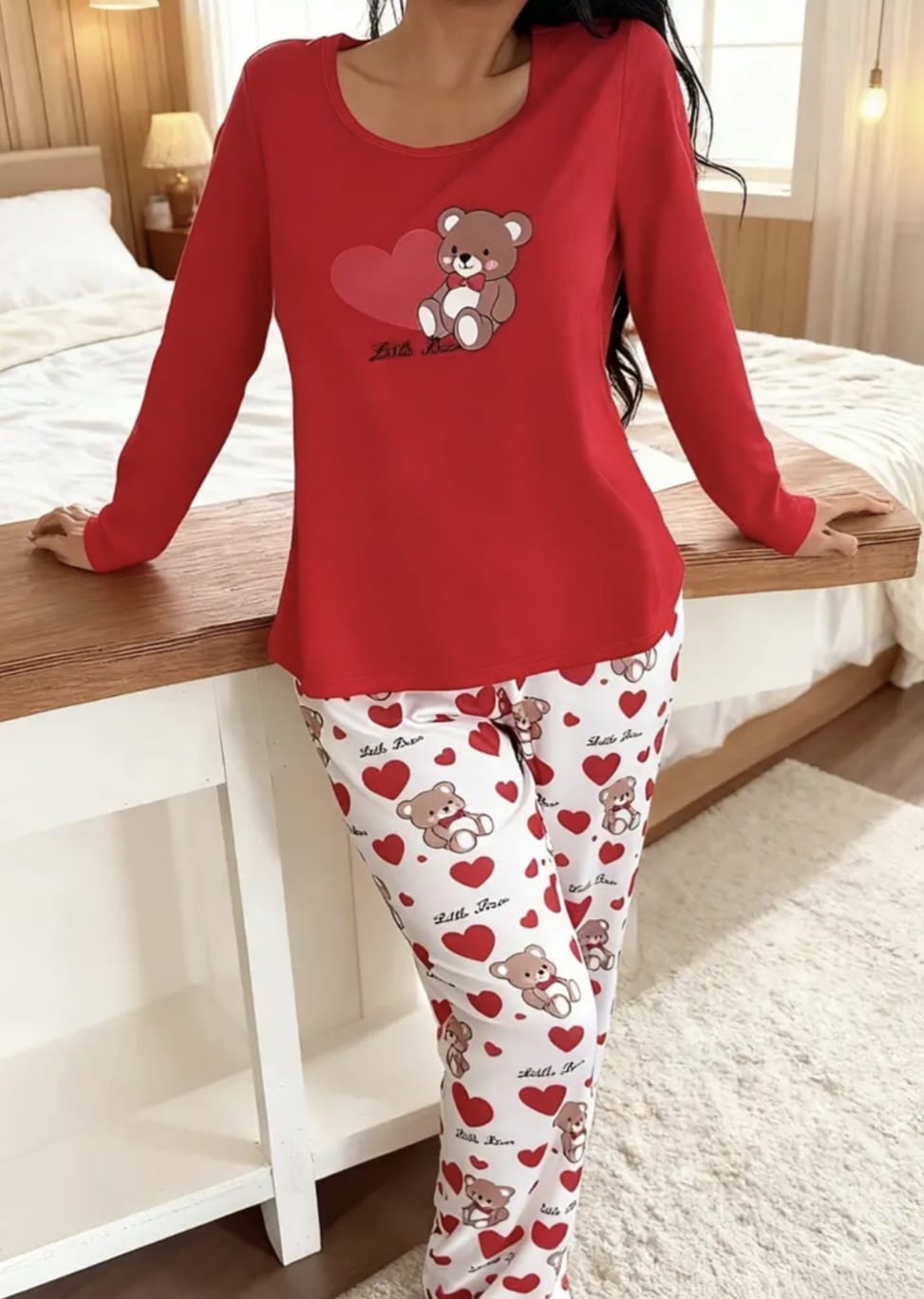Long Sleeve Winter Pajamas