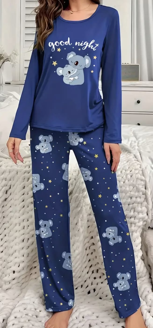 Long Sleeve Winter Pajamas