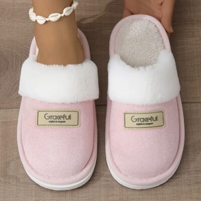 Plush Non-Slip Slippers